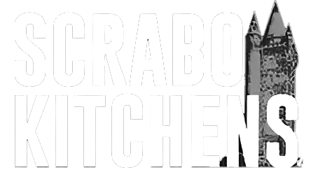 Scrabo Kitchens Ltd white text logo